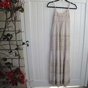 Lola Dress Made in Italy Gorgeous Gauze Maxi Long Dress Small